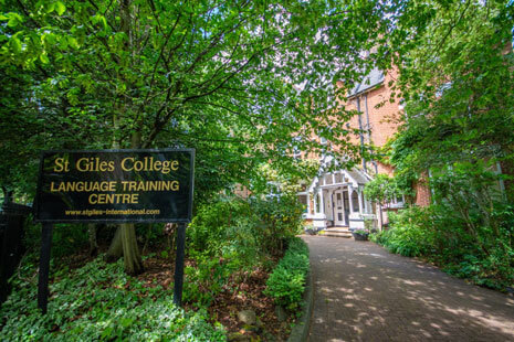 St Giles college in London Highgate